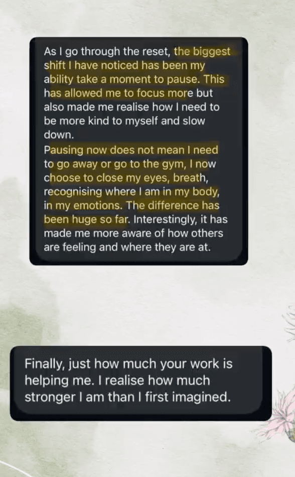 Client testimonial 2